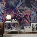 Tulips Feast, Purple Mural Wallpaper - room preview 06
