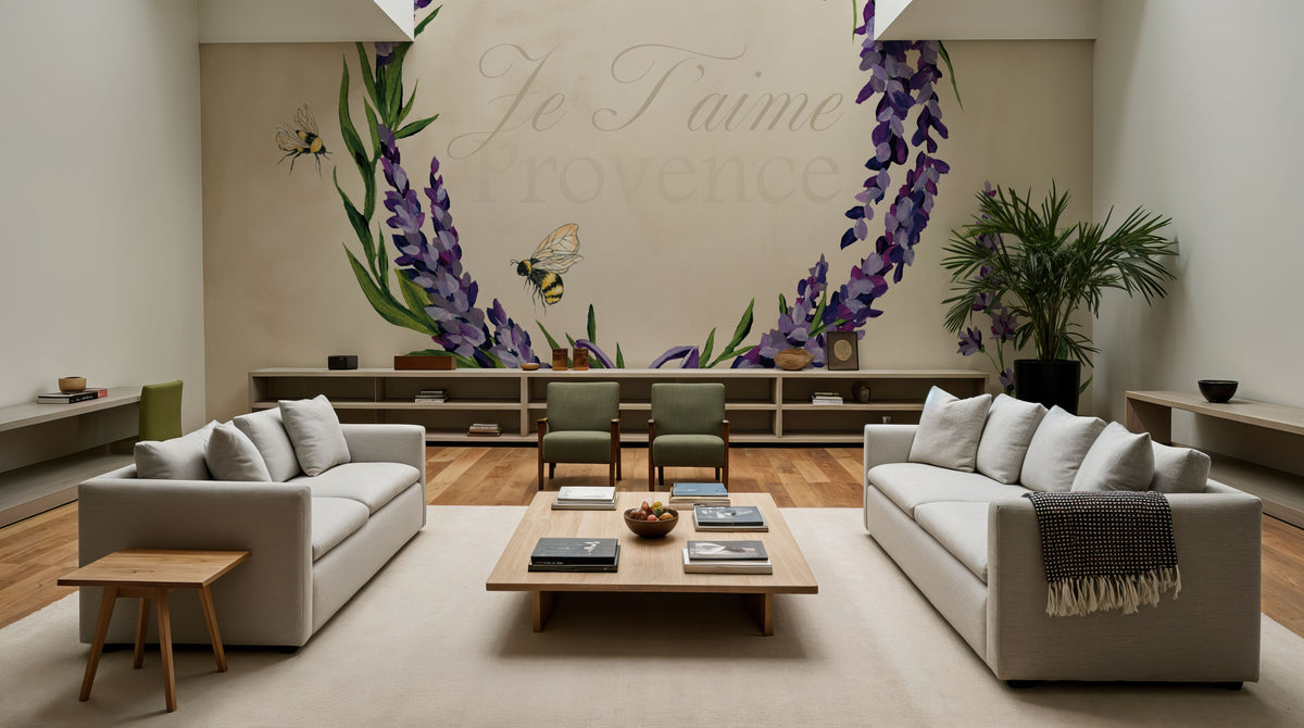 Lavender Bliss II Mural Wallpaper - room preview 06