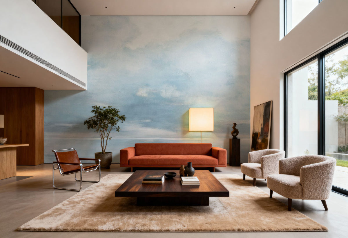 Big Sky Mural Wallpaper - room preview 06