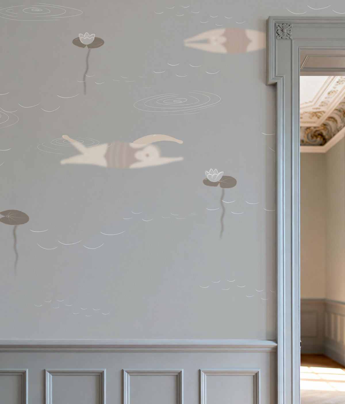 Swimmers, Stone Mural Wallpaper - room preview 06