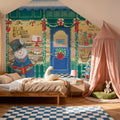 Main Street Christmas I Mural Wallpaper - room preview 06