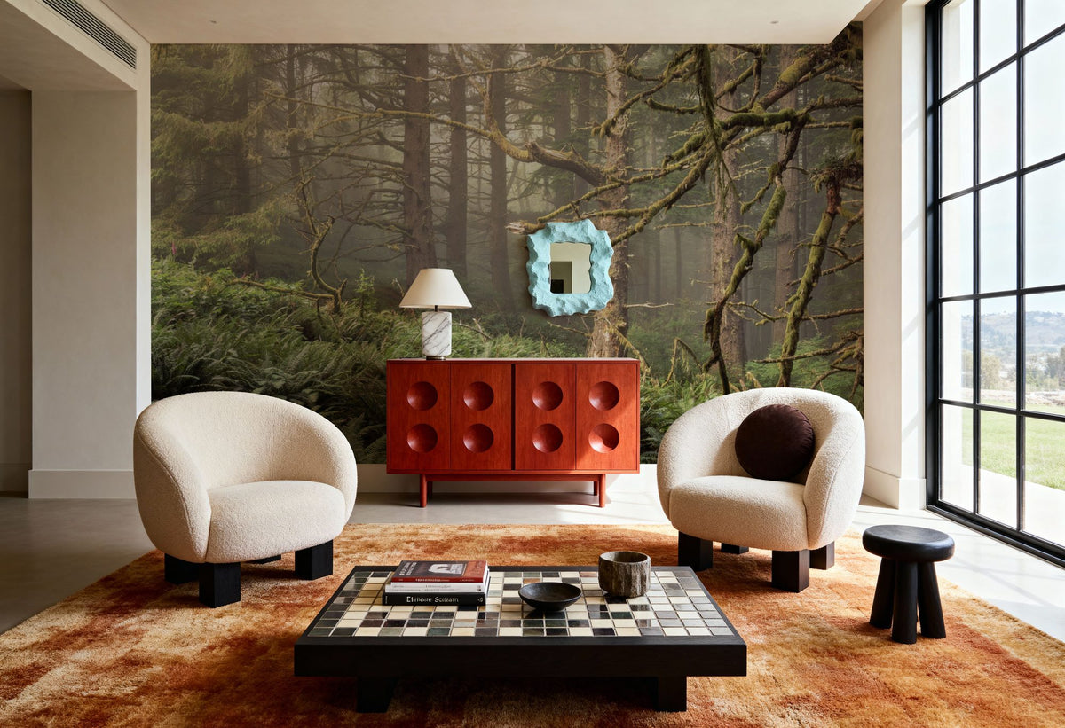 Enchanted Moss Mural Wallpaper - room preview 06