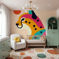 Safari Cat I Mural Wallpaper - room preview 06