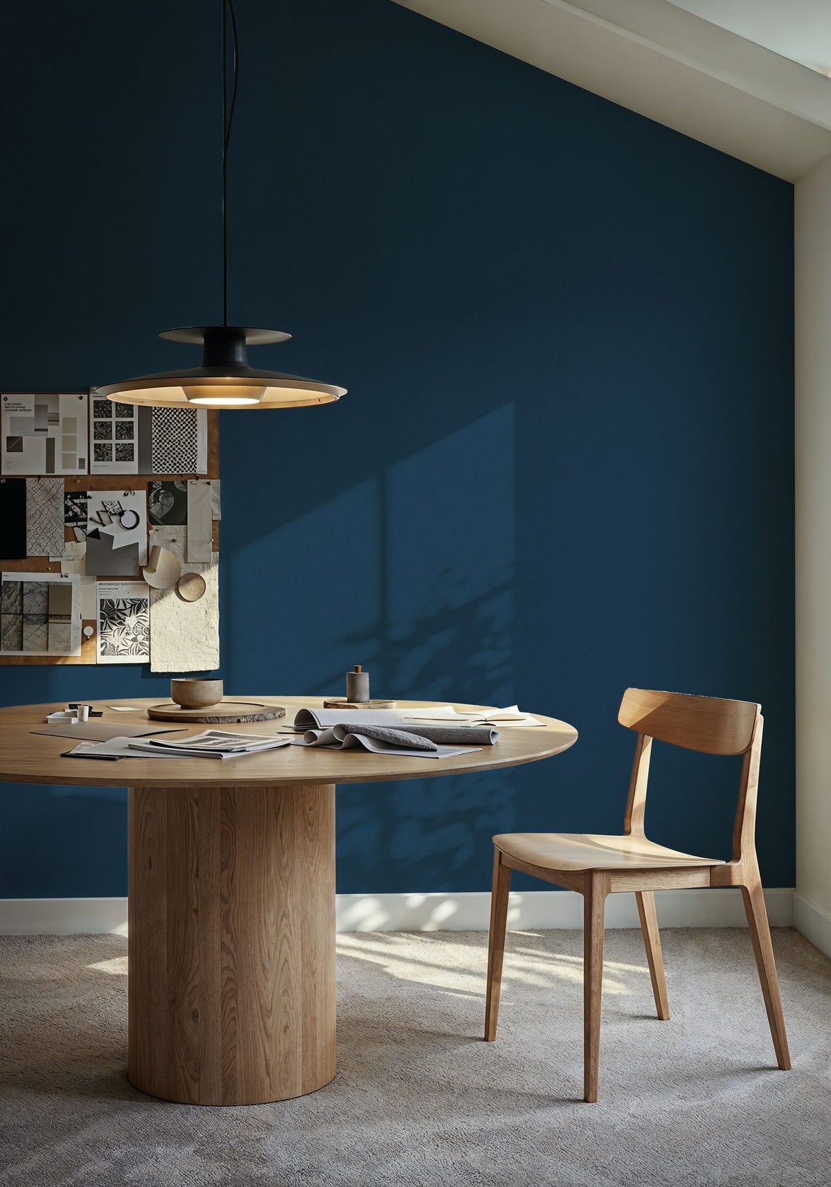 Linen Mist Bright Collection, Ocean Mural Wallpaper - room preview 06