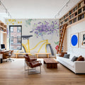 Fresh Floral I Mural Wallpaper - room preview 06