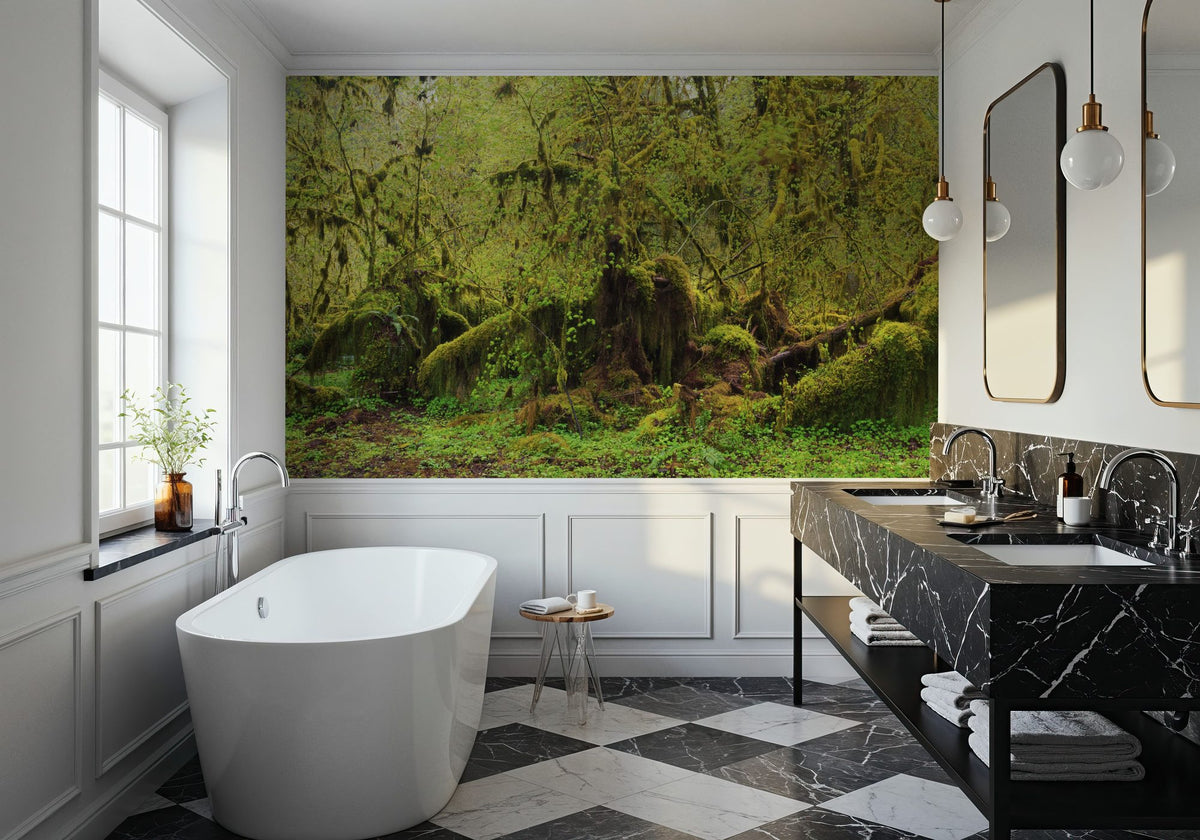 Old Maple Trees Mural Wallpaper - room preview 06