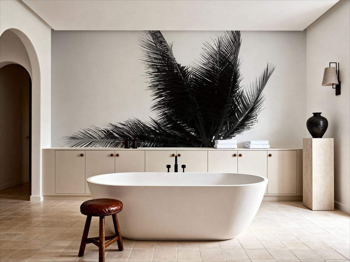 Palm Tree Looking Up IV Mural Wallpaper - room preview 06