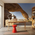 Sandstone Gateway Mural Wallpaper - room preview 06