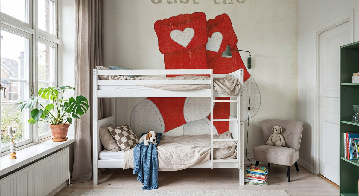 Winter Sentiments I Mural Wallpaper - room preview 06
