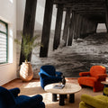 Pier Angles I Mural Wallpaper - room preview 06