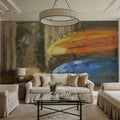 Kayaks Ready Mural Wallpaper - room preview 06