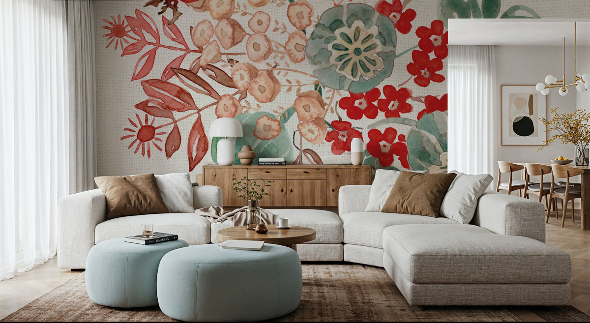 Festive Season X Mural Wallpaper - room preview 06