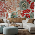 Festive Season X Mural Wallpaper - room preview 06