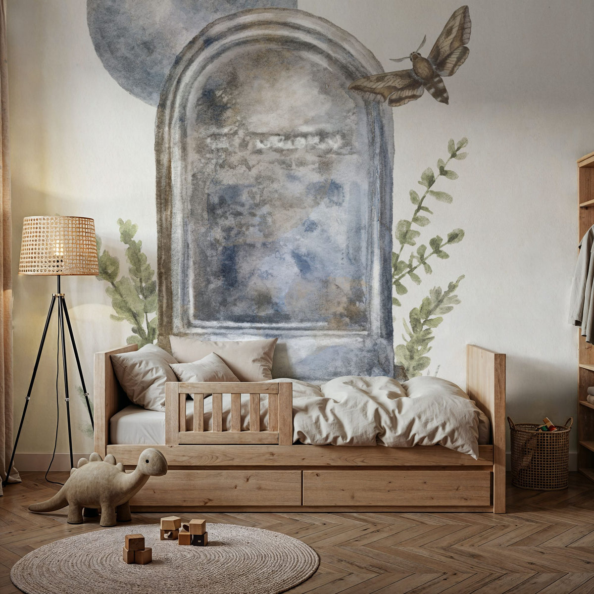 Spooky Halloween V Color Mural Wallpaper - room preview 06