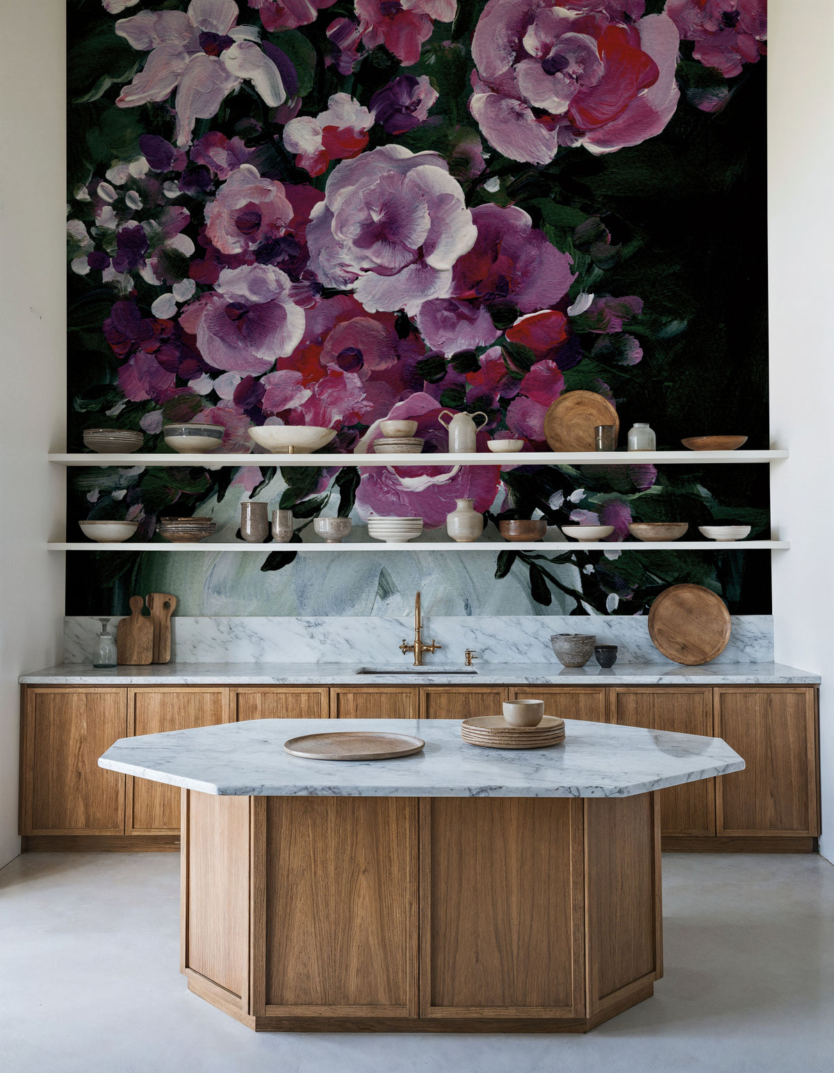 Botanical Elegance Mural Wallpaper - room preview 06