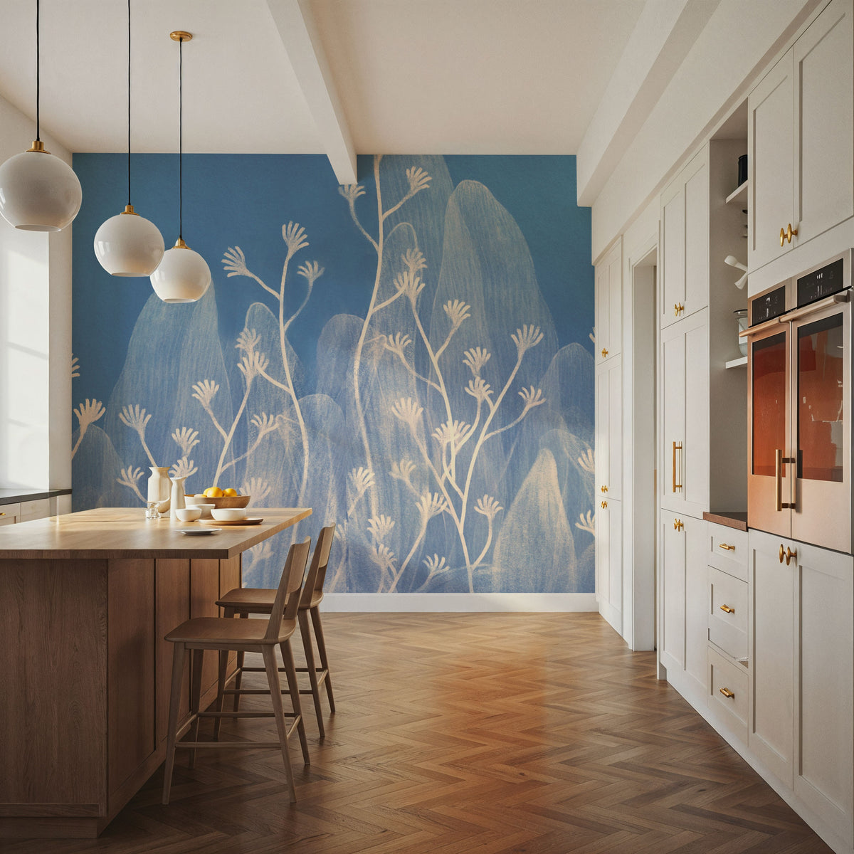 Arte Blooms Mural Wallpaper - room preview 06