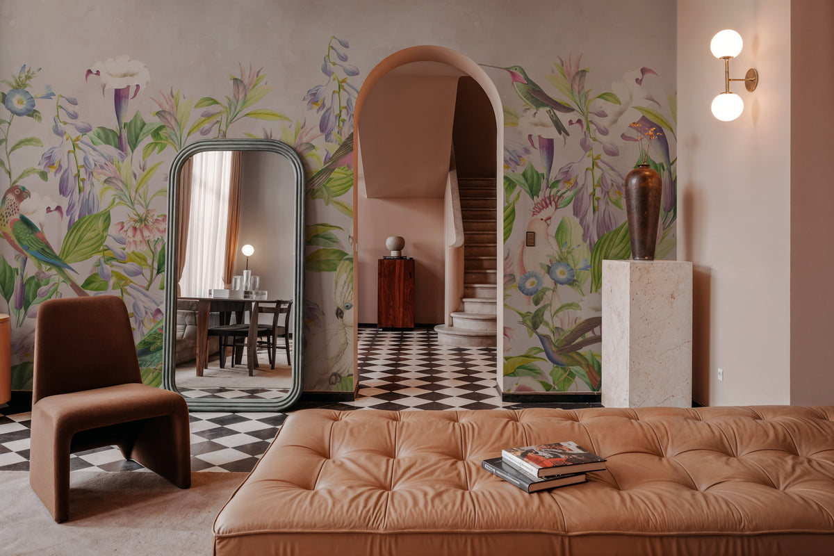 Parrot Garden Mural Wallpaper - room preview 06
