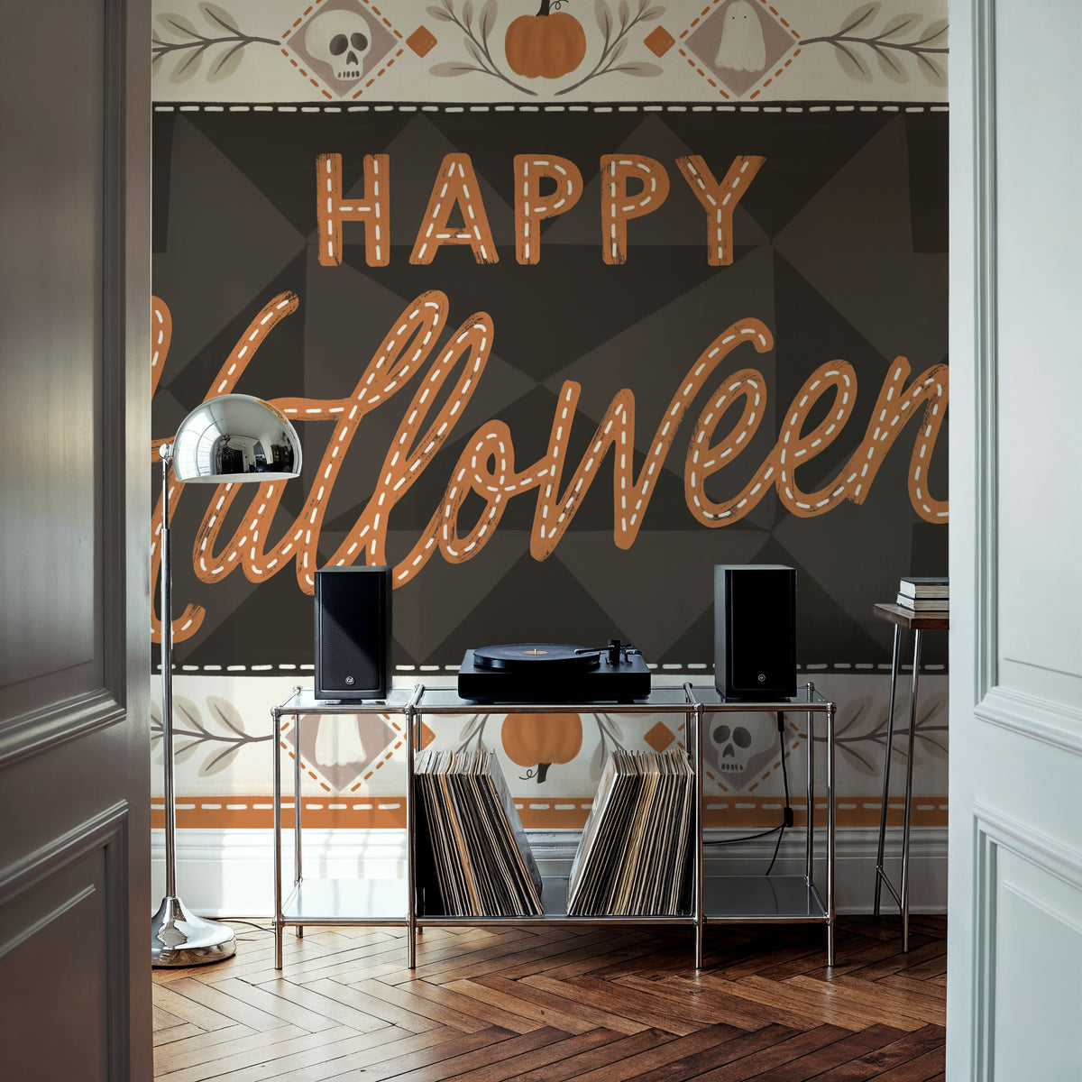 Haunted Harvest I Mural Wallpaper - room preview 06