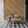 Leopard Flow Mural Wallpaper - room preview 06