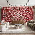 Holiday Form XII Mural Wallpaper - room preview 06