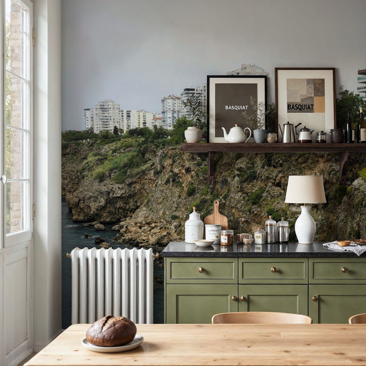 Cliffside Vista Mural Wallpaper - room preview 06