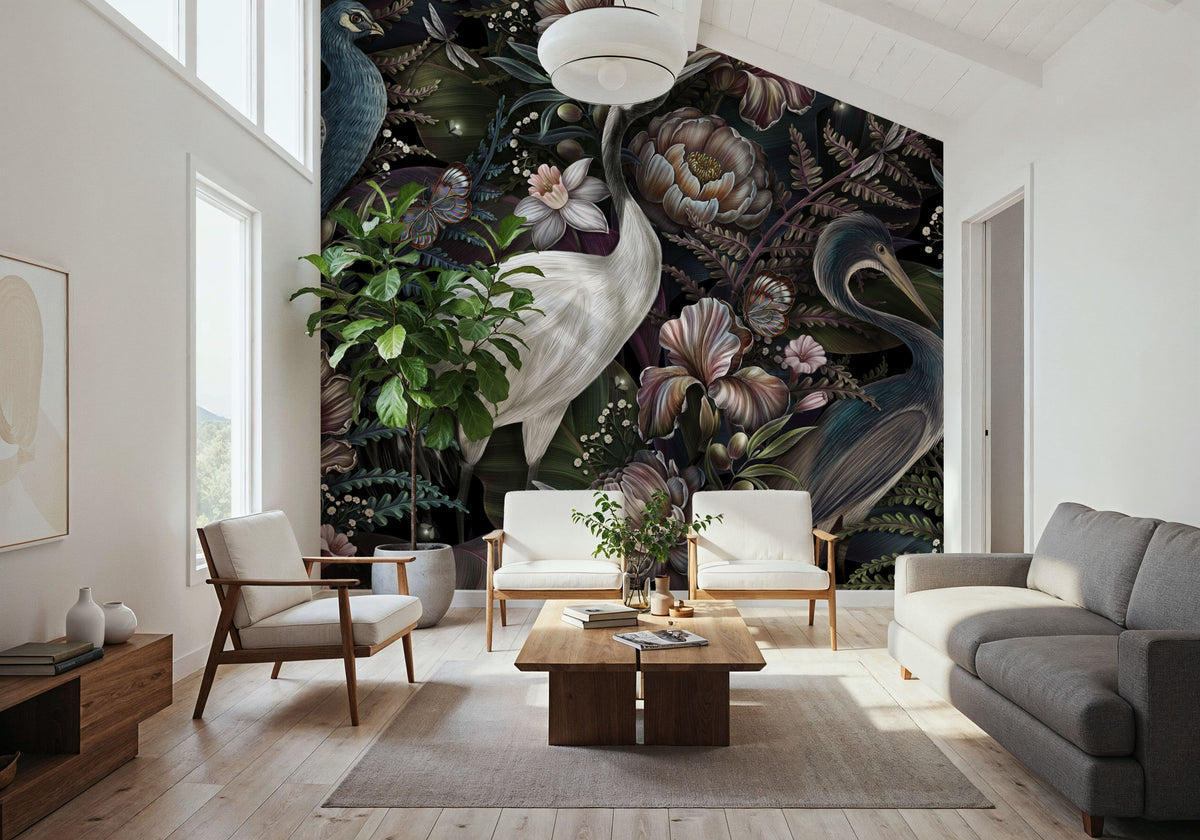 Sensational Birds Mural Wallpaper - room preview 06