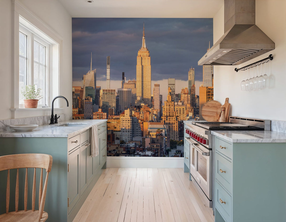 Midtown Sunsets Pt. II Mural Wallpaper - room preview 06