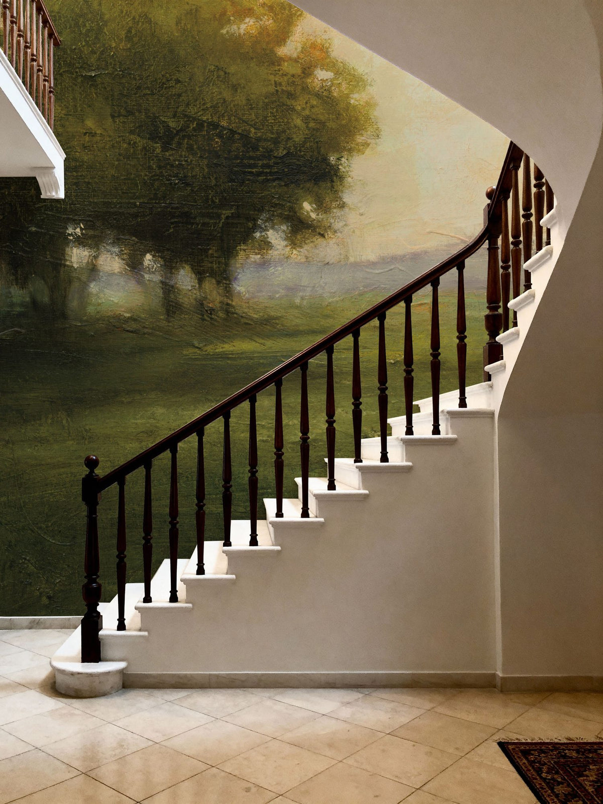 Morning Mountains Mural Wallpaper - room preview 06