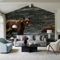 Crossing Mural Wallpaper - room preview 06