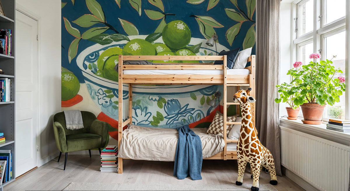 Bowl of Summer Fruit II Mural Wallpaper - room preview 06