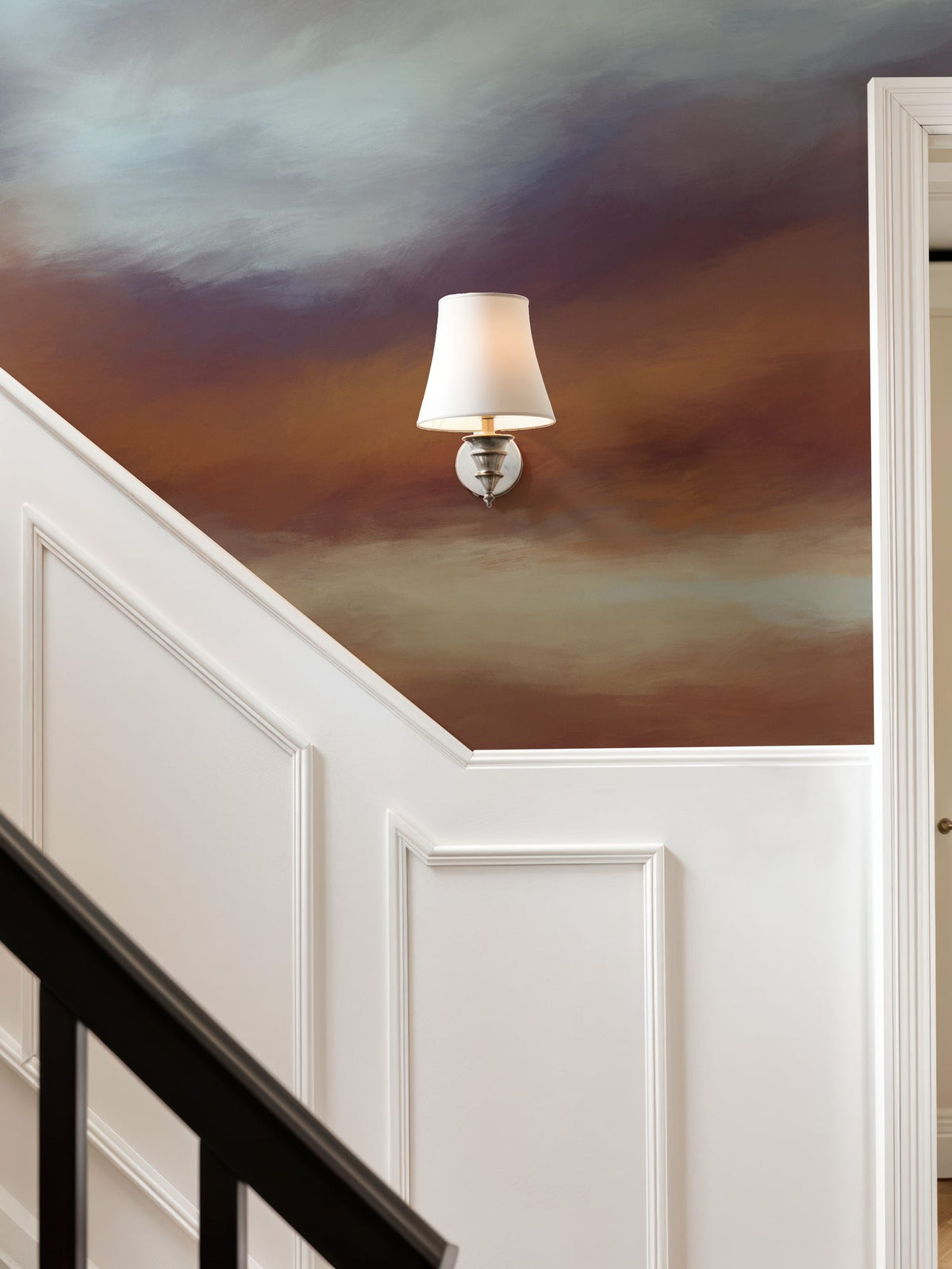 The Silent Horizon, Amber Mural Wallpaper - room preview 06