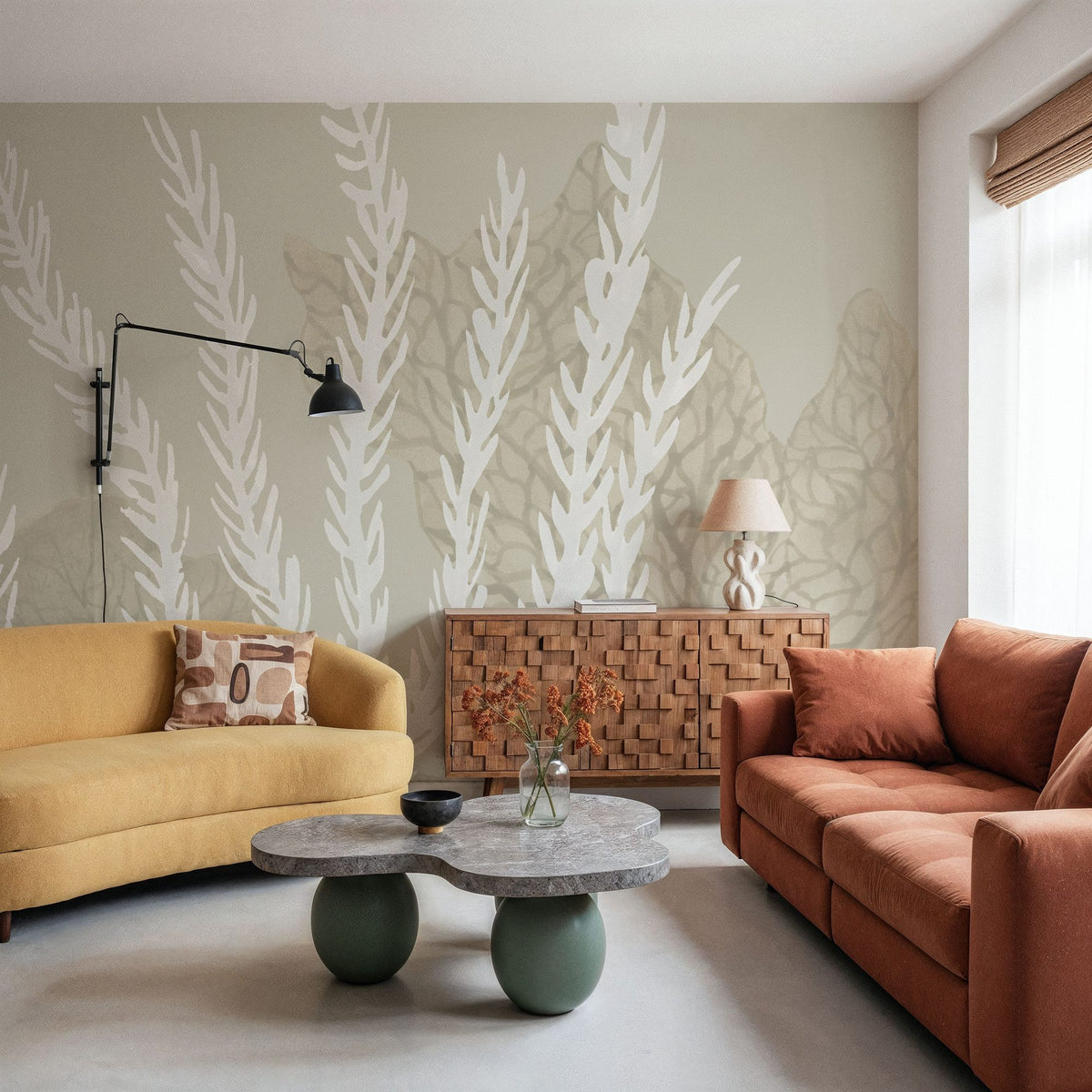 Coastal Reef V Mural Wallpaper - room preview 06