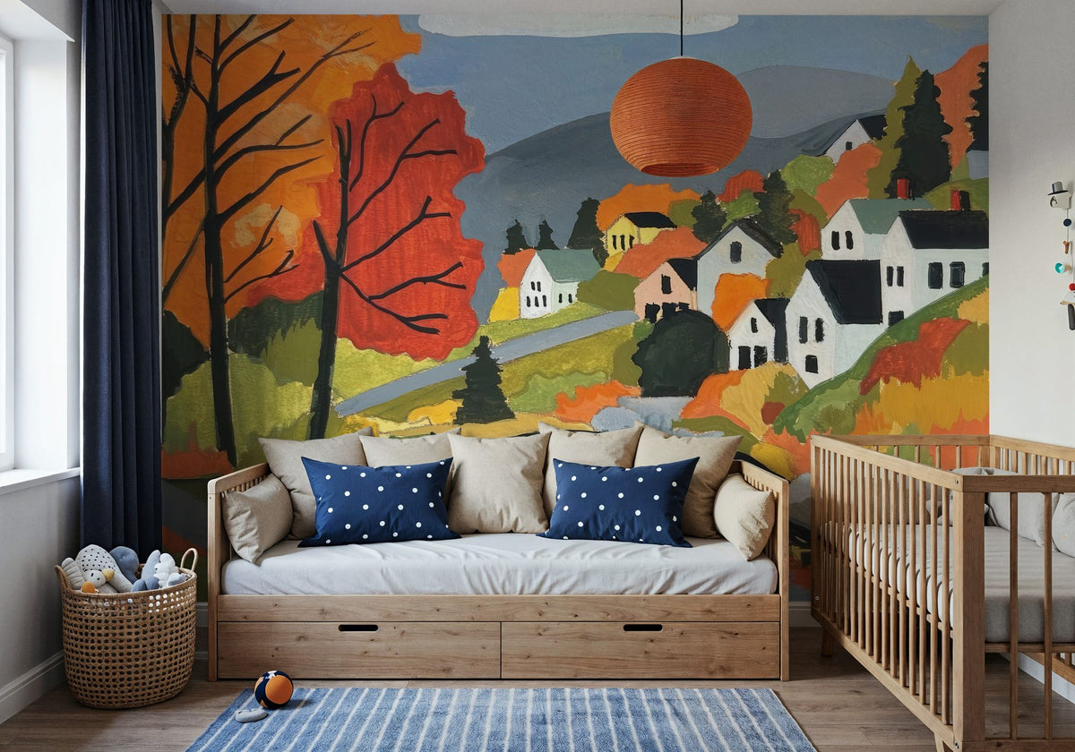 Fall Colors Mural Wallpaper - room preview 06