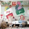 Home For the Holidays IV Mural Wallpaper - room preview 06