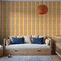 Harvest Stripes Mural Wallpaper - room preview 06