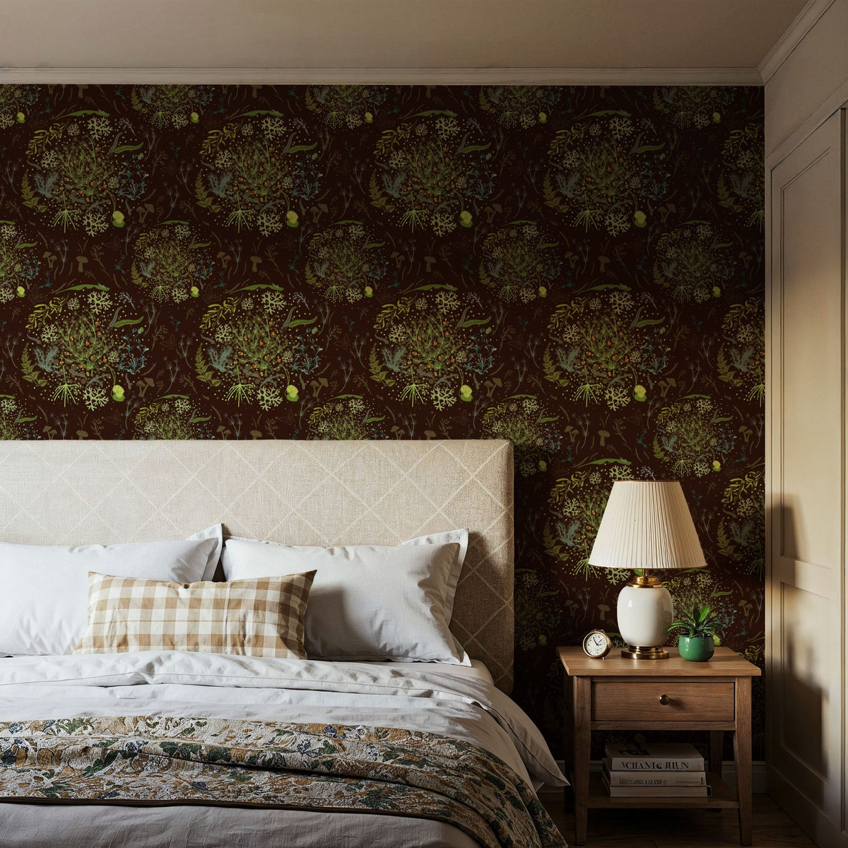 Mosses, Earth Mural Wallpaper - room preview 06