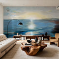 Seaside Sunrise Mural Wallpaper - room preview 06