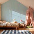 Coastal Dripping Light Blue Mural Wallpaper - room preview 06