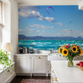 Kite Surfing Mural Wallpaper - room preview 06
