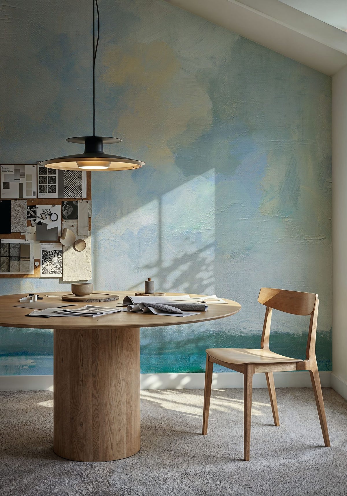 Cloud Over the Lake II Mural Wallpaper - room preview 06