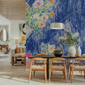 Flower Vases and Books Mural Wallpaper - room preview 06