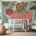 Floralscape Fairies II Mural Wallpaper - room preview 06