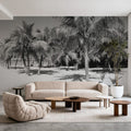 Palm Shadows Mural Wallpaper - room preview 06