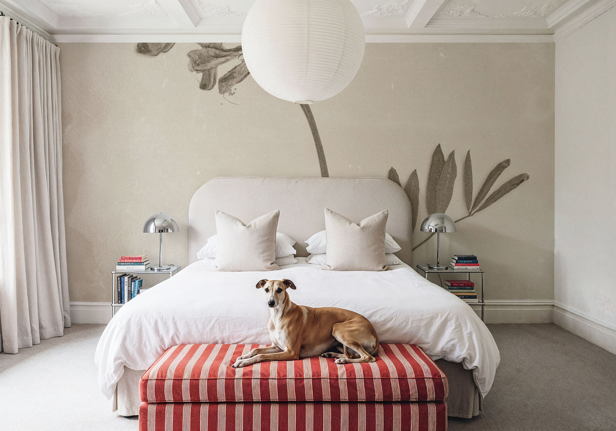 Wildflower Journal Vintage V Mural Wallpaper - room preview 06