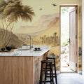 Zagros Mountains Mural Wallpaper - room preview 06