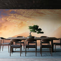 Mountain Twilight Village Mural Wallpaper - room preview 06