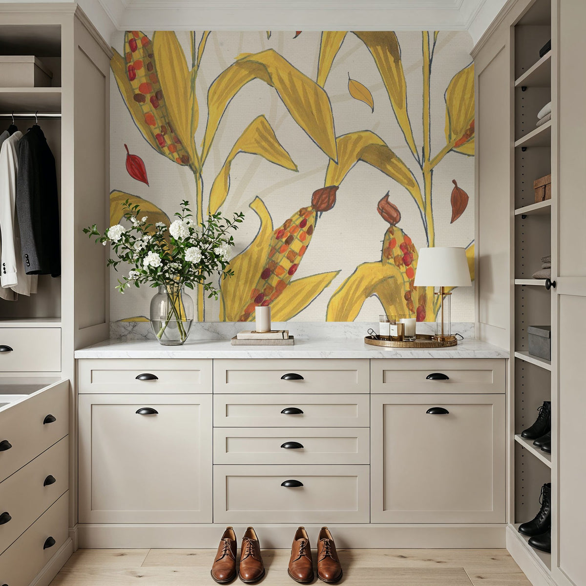 Woodland Harvest VI Mural Wallpaper - room preview 06