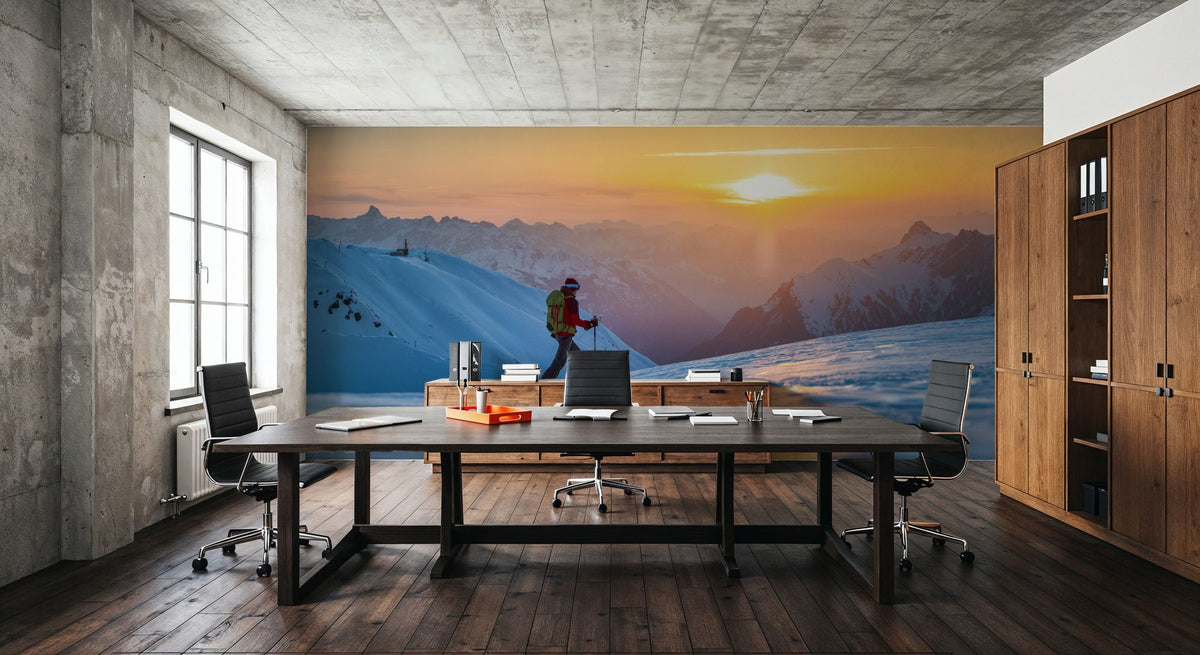 Randonee Sunset Mural Wallpaper - room preview 06
