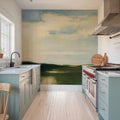 Verdant Horizon Mural Wallpaper - room preview 06