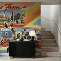Greetings From Lake Worth Mural Wallpaper - room preview 06